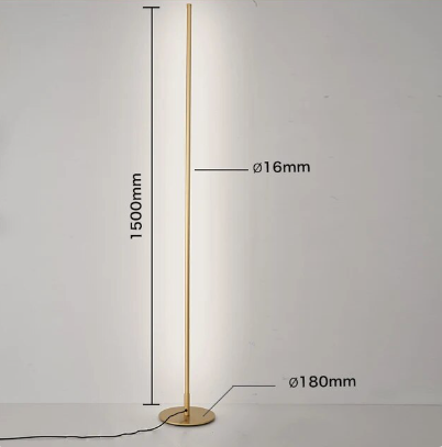 Lichtmond moderne vloerlamp
