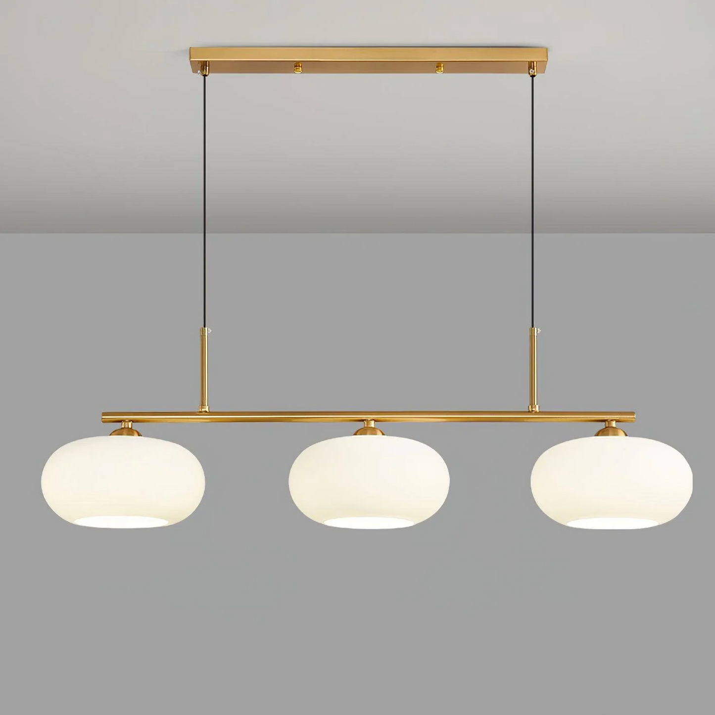 Moderne 3-Lichts Bauhaus Eiland Hanglamp