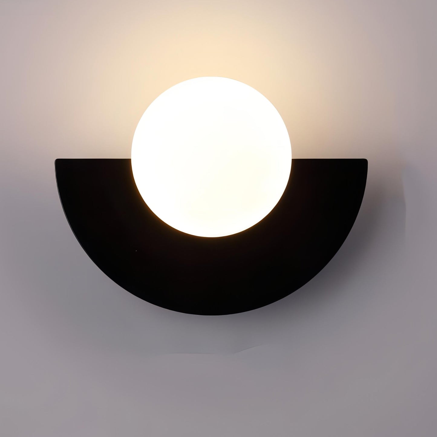 Noordse Halfronde Wandlamp