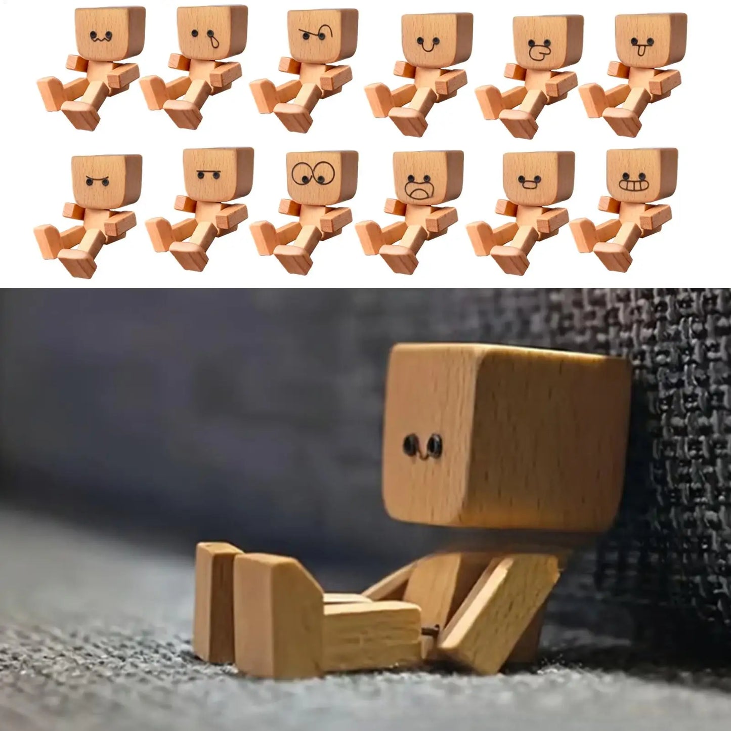 HolzLiora™ - Handgemaakte Houten Figuur