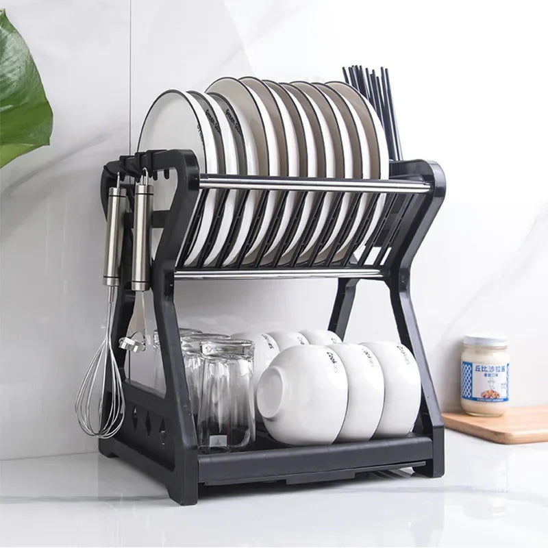 PlatinaRack | Dubbellaags ontwerp voor optimale keukenopbergruimte