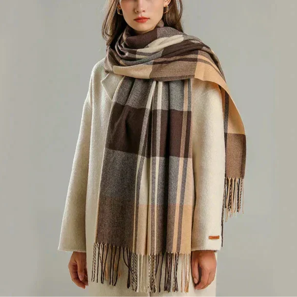 Luxe Elegante Warme Sjaal