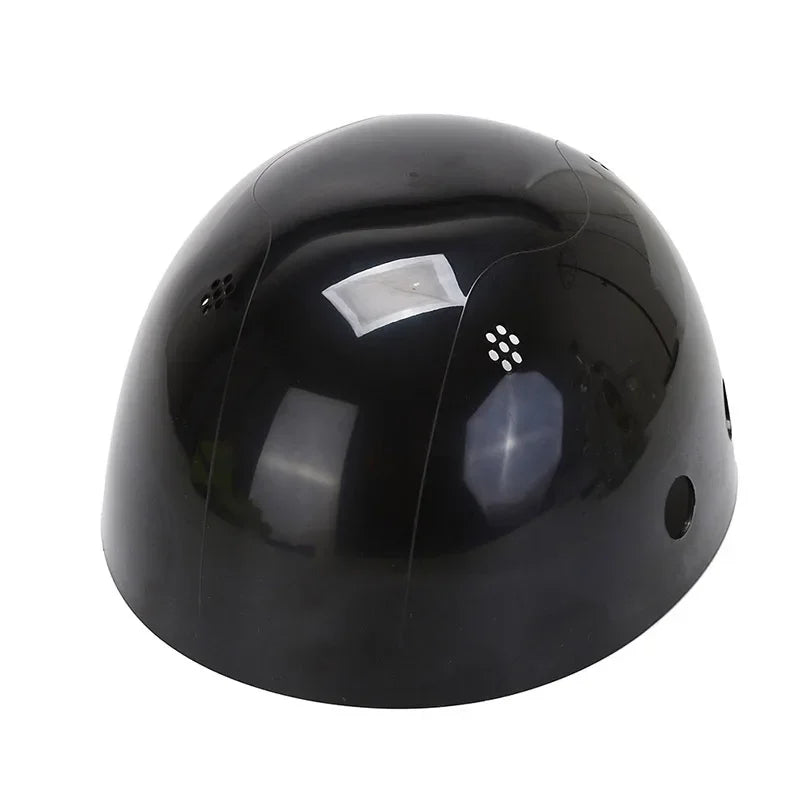 Rode Veiligheidsbumpcap - Helm met harde ABS binnenkern voor hoofdbeveiliging thuis, op het werk en in de fabriek