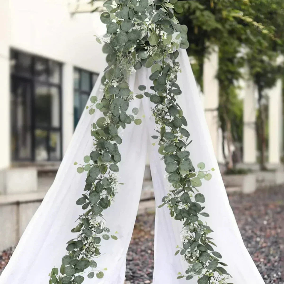 Eucalyptus Kransen Set | 2 Stuks | 180 cm | Realistisch & Onderhoudsvrij