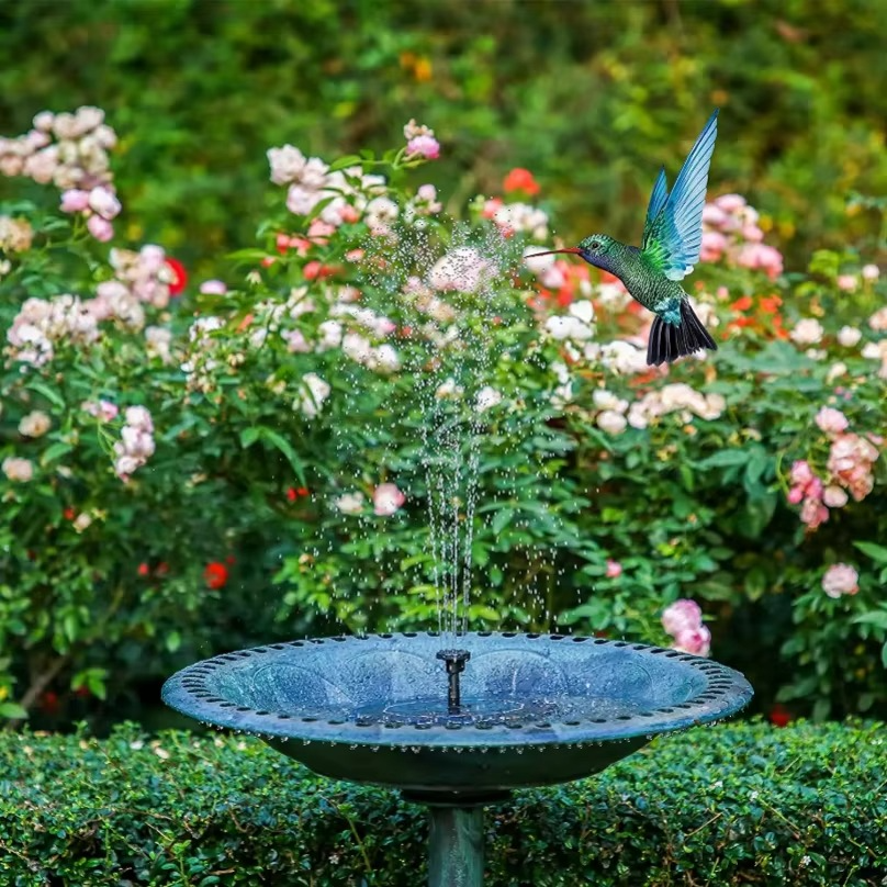 SolarFlow™ | Zonne Springbrunnen – Drijvend, zonder stroom & waterdicht