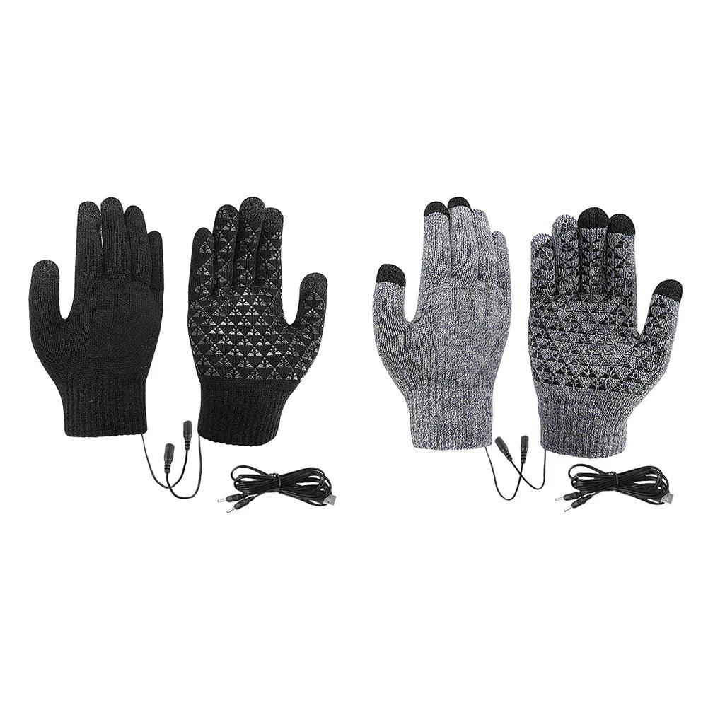 Verwarmde Handschoenen FROSTIQ | USB-opladen | Touchscreen & Antislip | Winter Thermo-handschoenen voor Buiten & Fietsen
