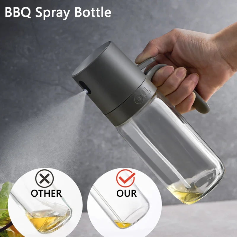 Gourmet Mist 250ml Hoge Borosilicaatglas Olie Sprayfles – Perfect voor Gezond Koken