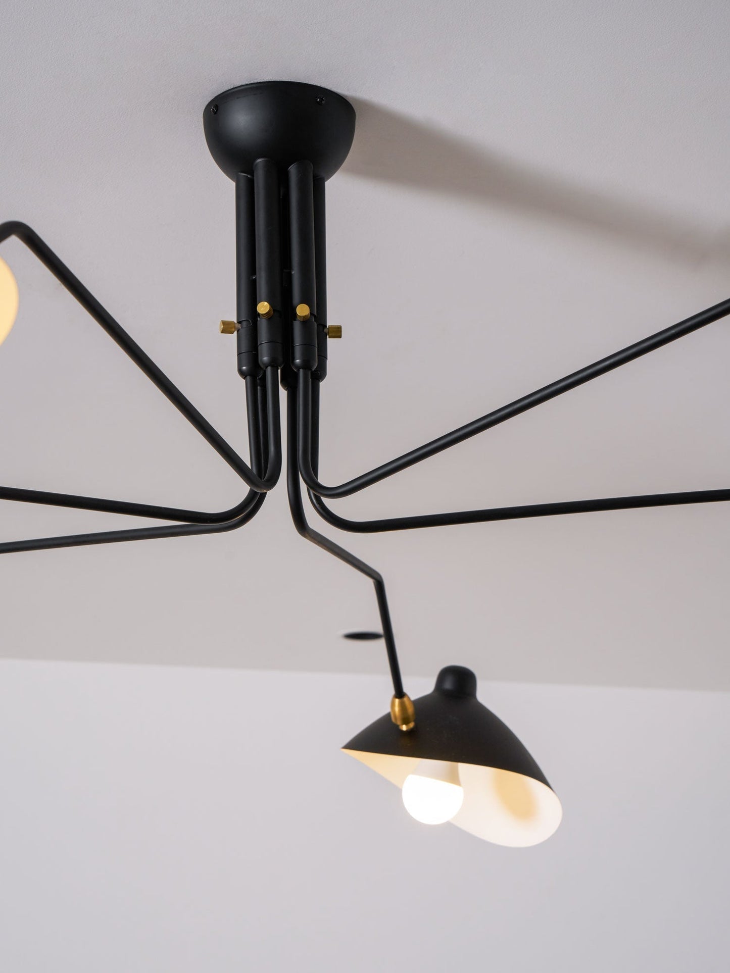 Lustra Plafondlamp Drie Armen Minimalistisch