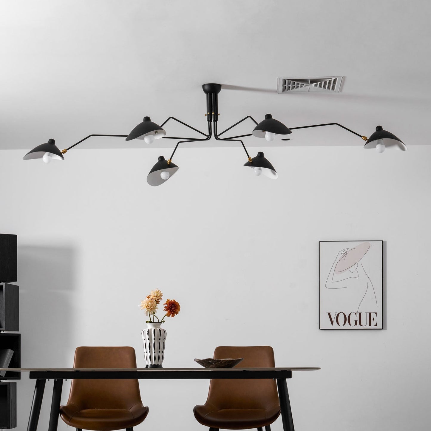 Lustra Plafondlamp Drie Armen Minimalistisch