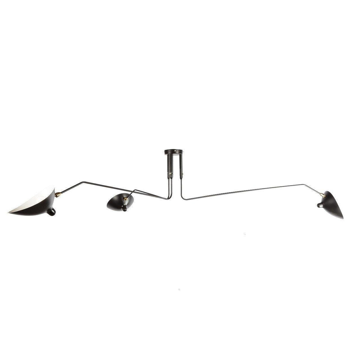 Jaler Industrie Drie Arm Plafondlamp