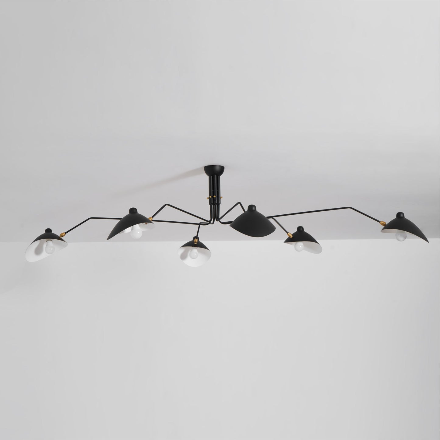 Lustra Plafondlamp Drie Armen Minimalistisch