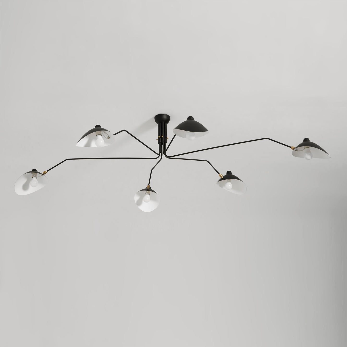Lustra Plafondlamp Drie Armen Minimalistisch