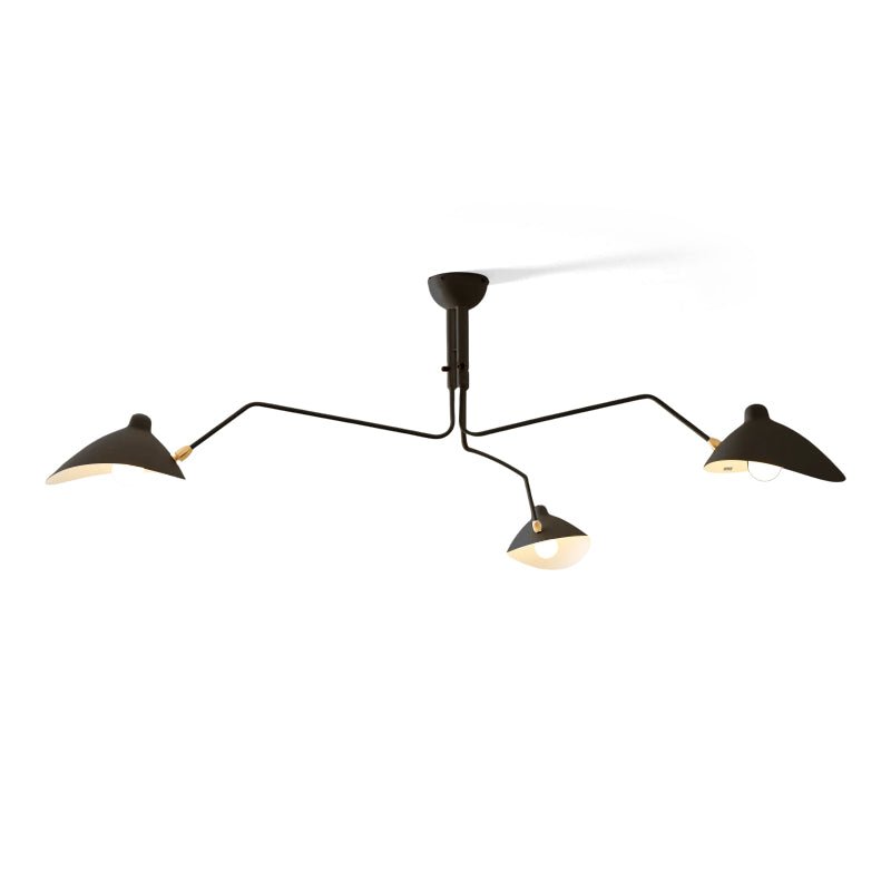 Lustra Plafondlamp Drie Armen Minimalistisch