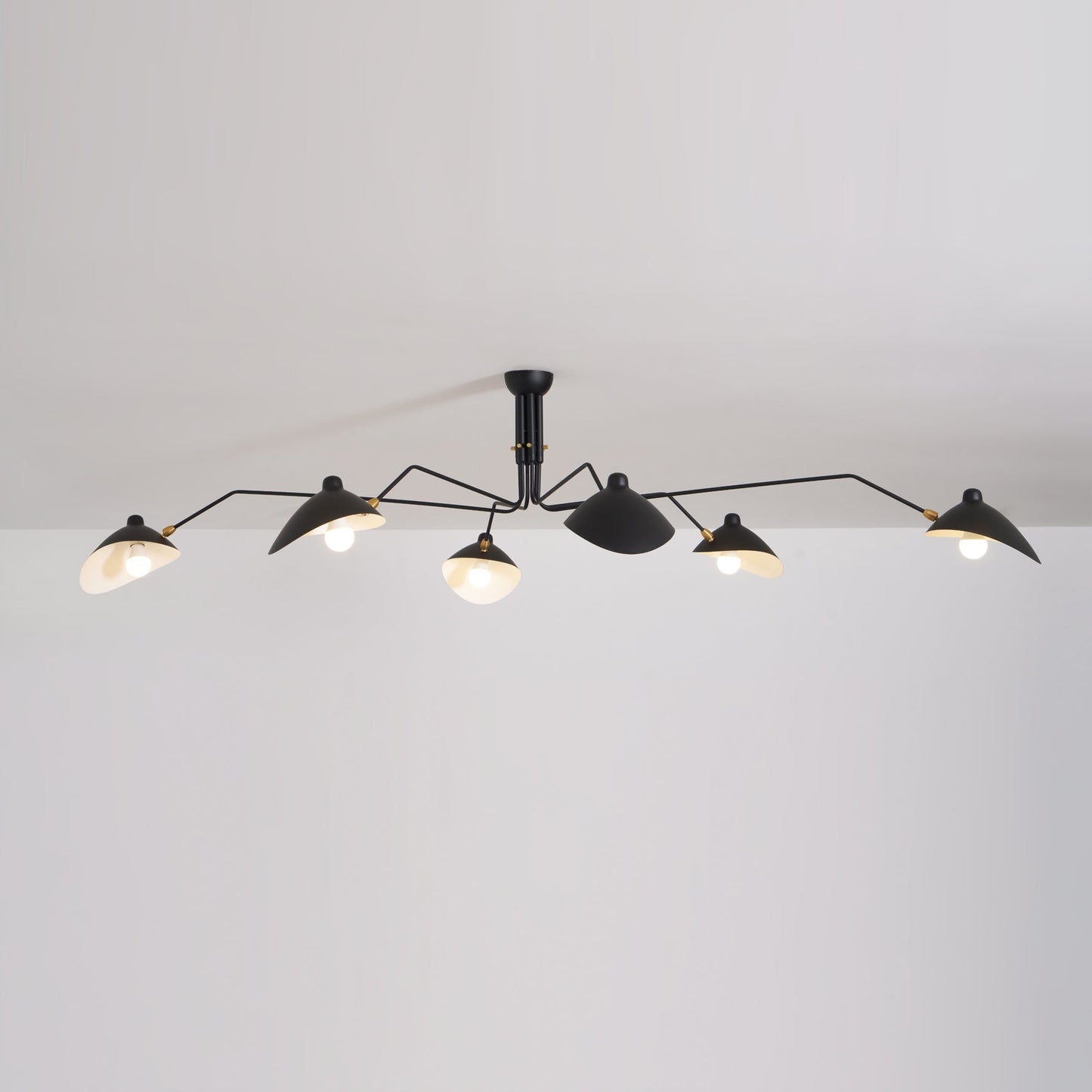 Lustra Plafondlamp Drie Armen Minimalistisch