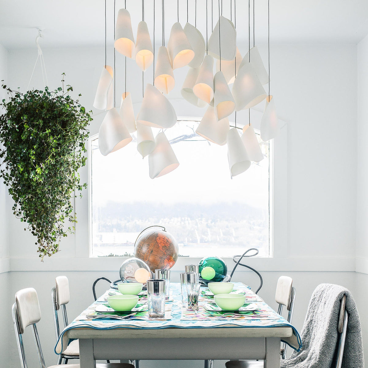 Boki Scandinavische Porseleinen Hanglamp