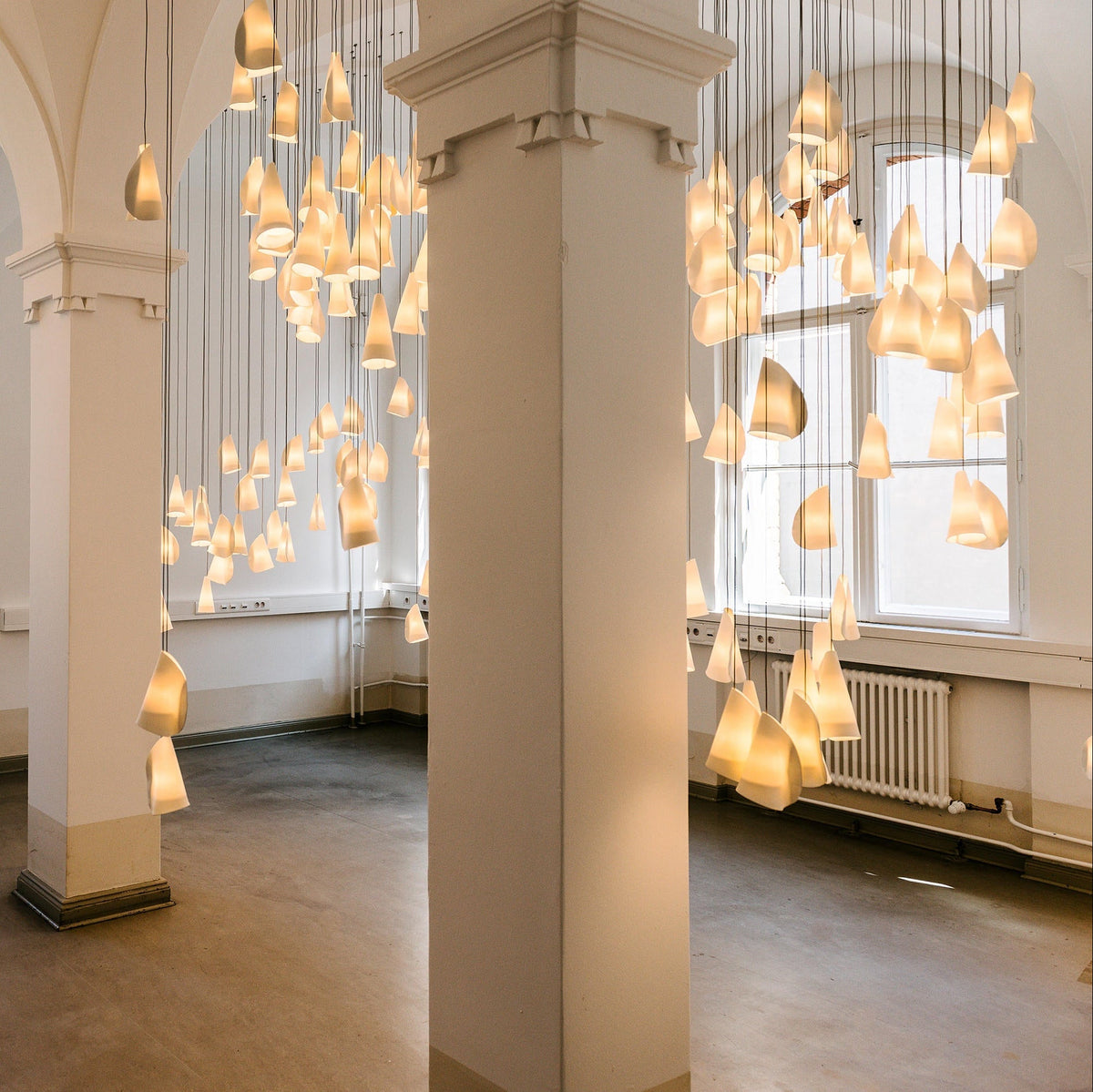 Boki Scandinavische Porseleinen Hanglamp
