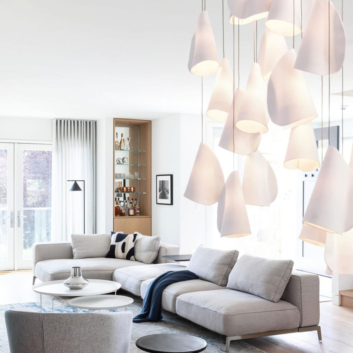 Boki Scandinavische Porseleinen Hanglamp