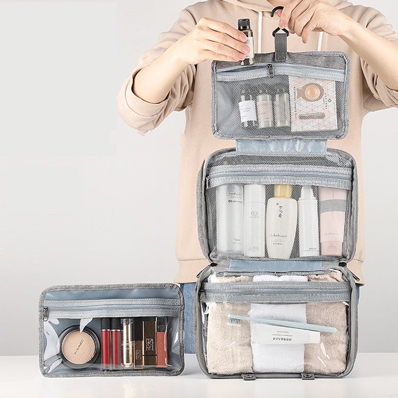 TravelTidy – Compacte cosmetica-organizer met 4 vakken