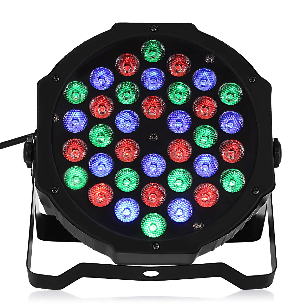Skanto | 36W RGB LED Scenelys - Professionele DMX512 Stemgestuurde Disco Lamp voor KTV Bar Feest DJ, decoratieve effectprojectie