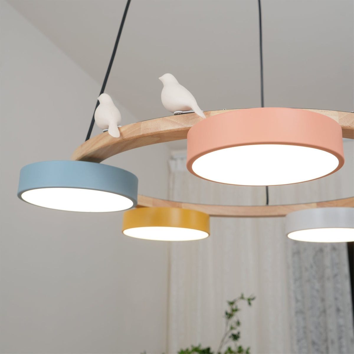 Cliff Chandelier Vogel Rond