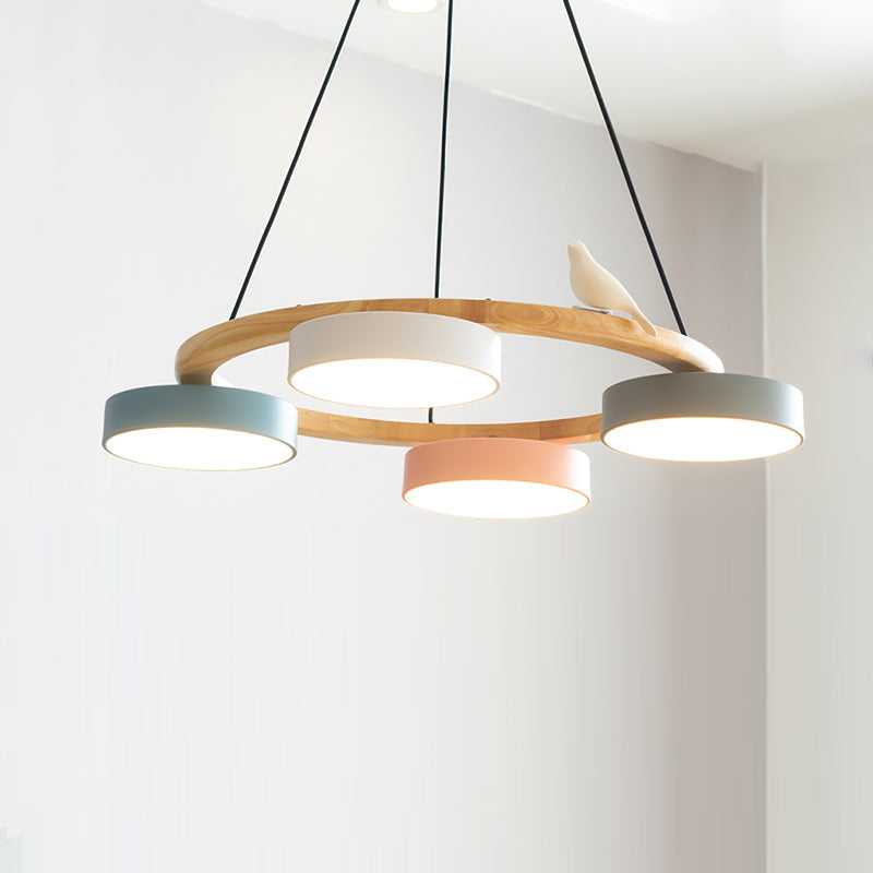 Cliff Chandelier Vogel Rond