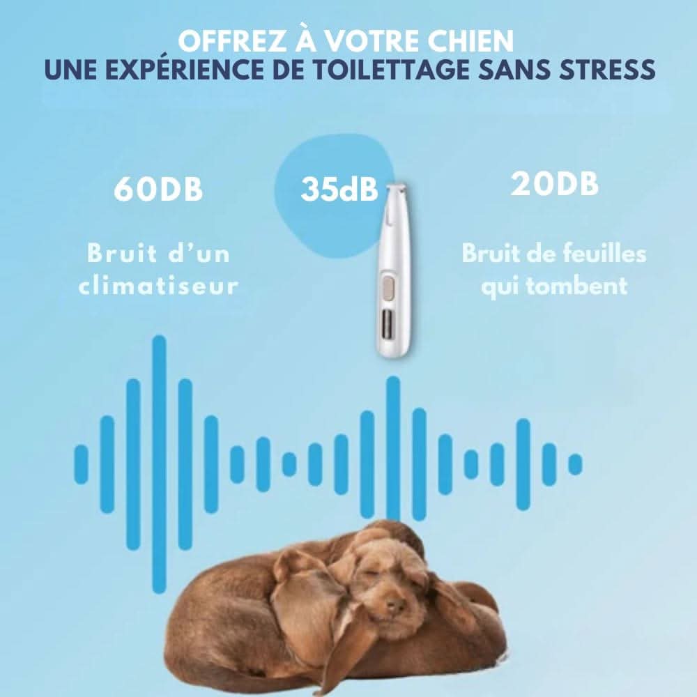 SilentPet Trimmer – Stille vachttrimmer voor gevoelige gebieden bij hond & kat