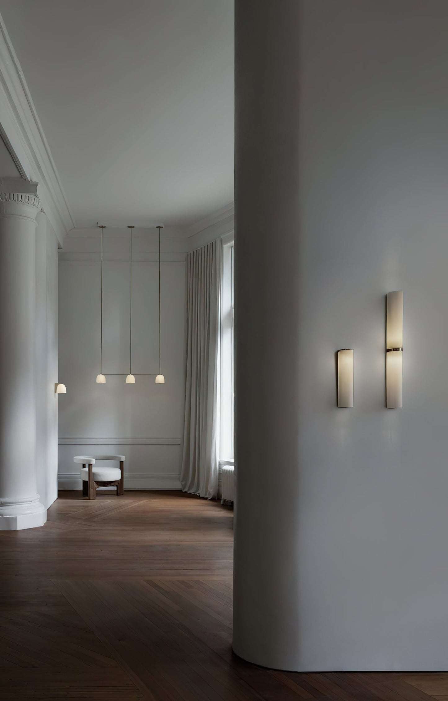 Alraeir Moderne Minimalistische Glas Wandlamp