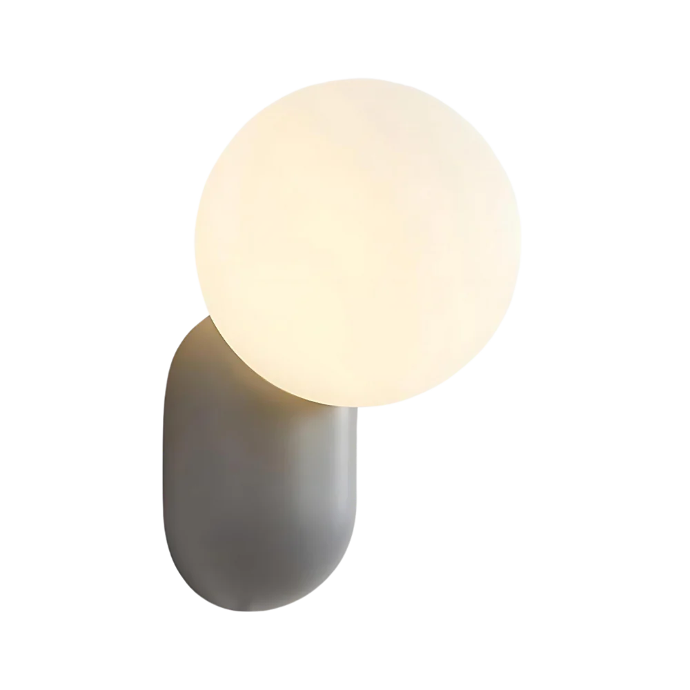 Luma Nordic Glass Orb Wandlamp