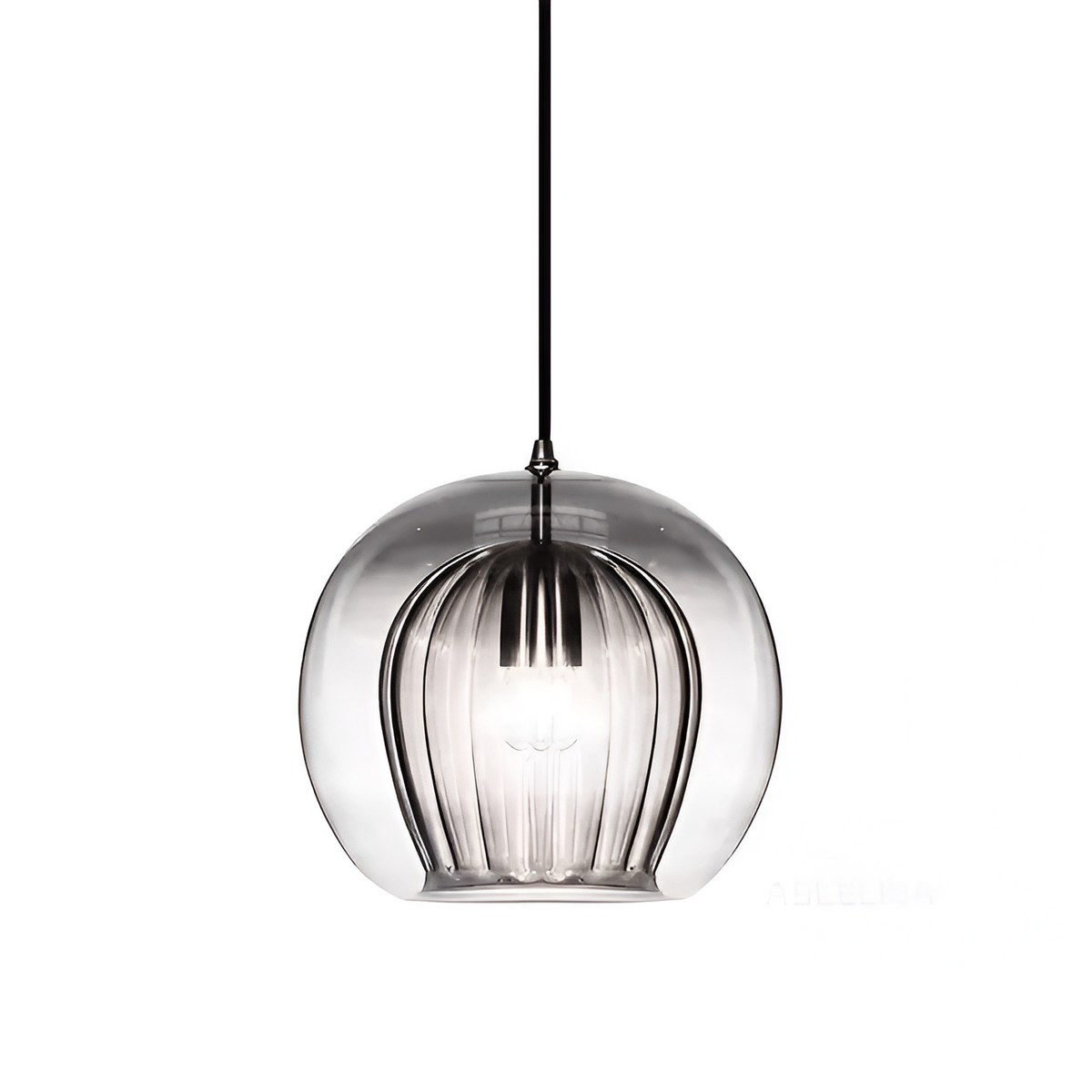 Retro Glazen Globe Vorm Hanglamp
