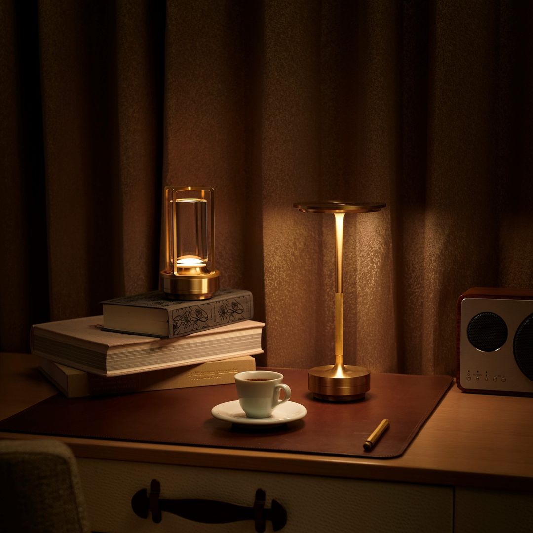 Moderne Draadloze Lantaarn Bureau Lamp