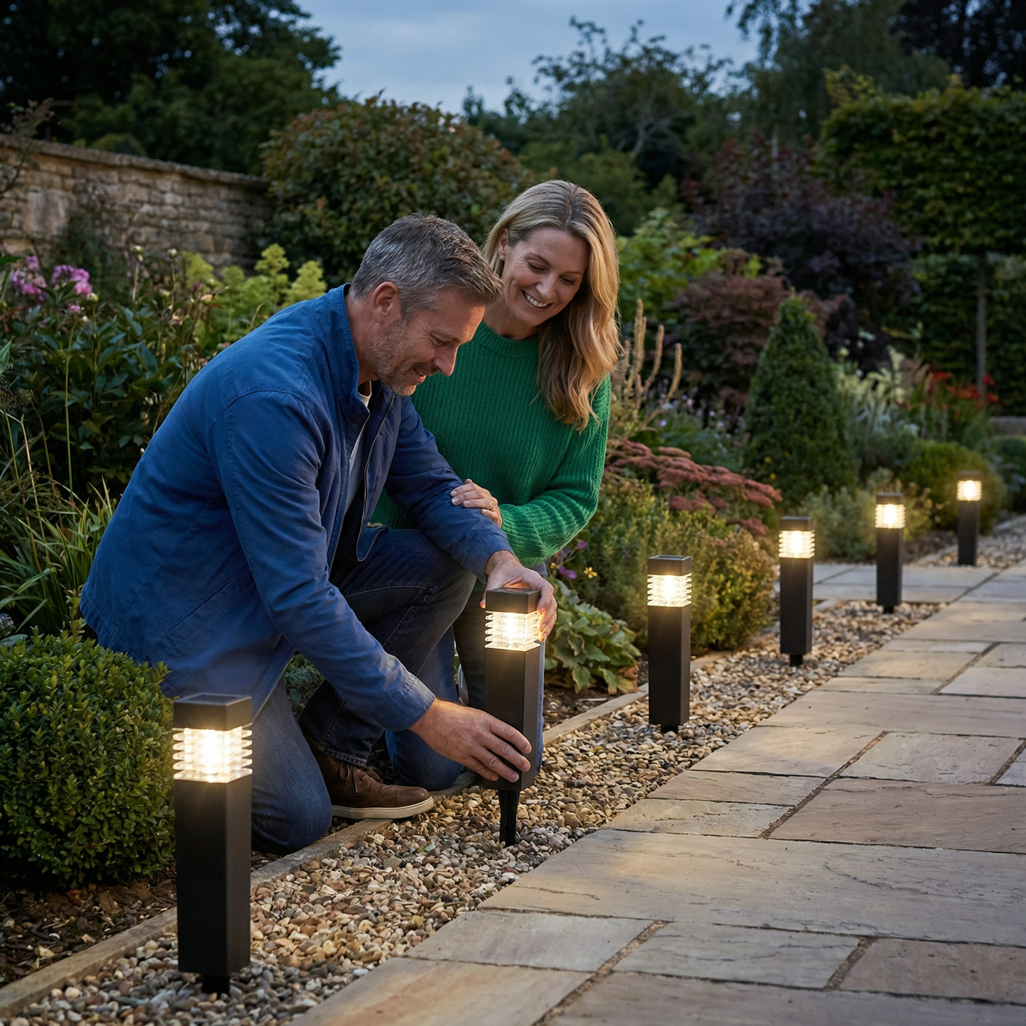 Zonne-LED Bodemverlichting | Waterdicht | Automatisch | SolarPath