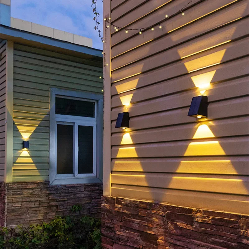 Zonnepanelen Wandlamp | Draadloos & Automatisch | IP65 Weerbestendig | LumaRay Solar