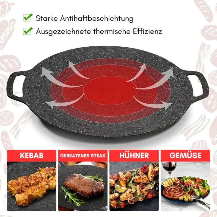 50% Korting | MultiCook™ | Duurzame Antiaanbak Grillpan