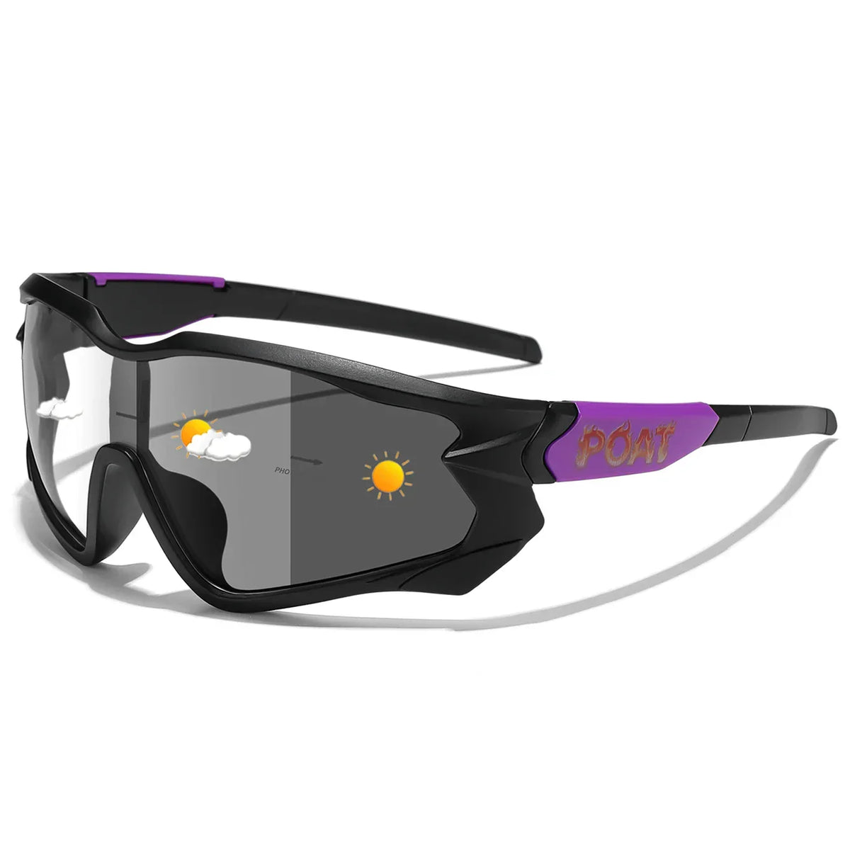 Sport Zonnebril – Zelftintende Lenzen met UV-bescherming & Lichtgewicht Frame