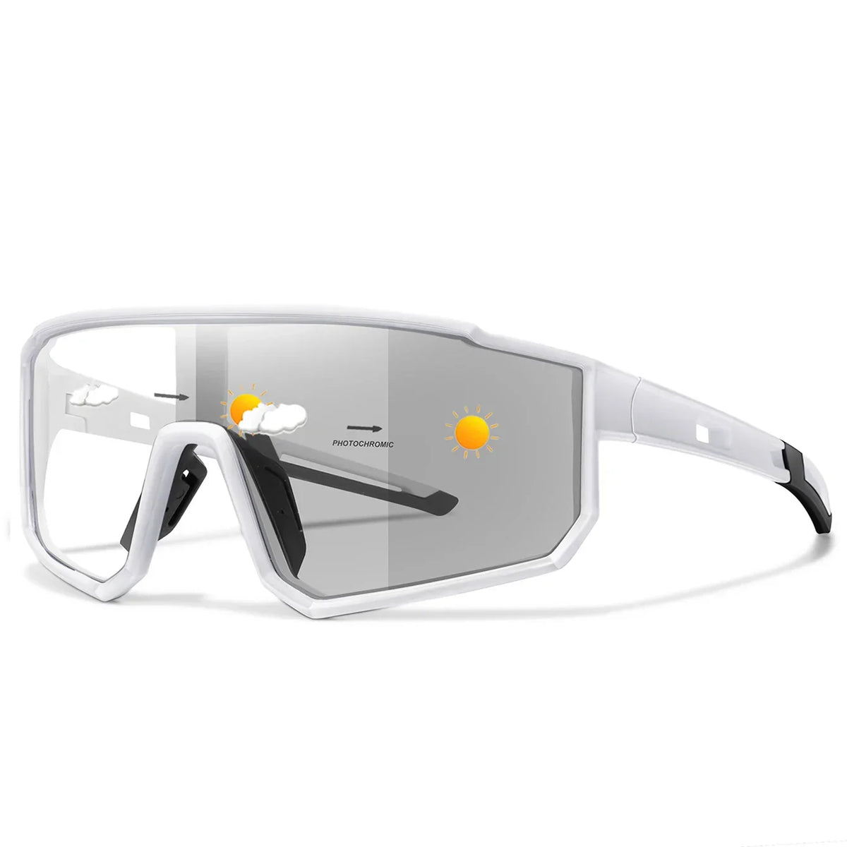 Sport Zonnebril – Zelftintende Lenzen met UV-bescherming & Lichtgewicht Frame
