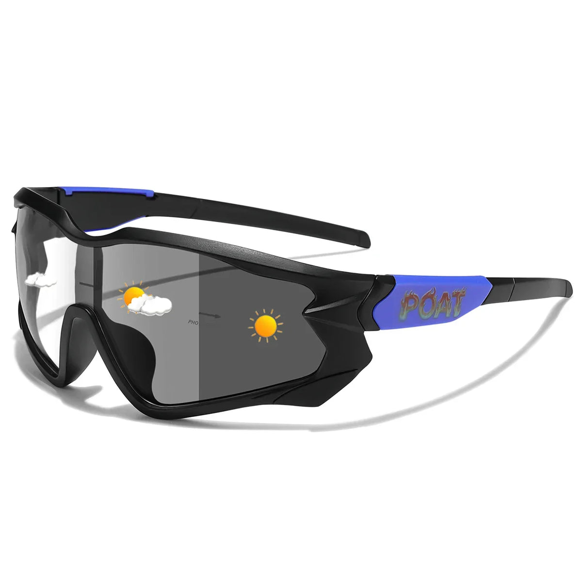 Sport Zonnebril – Zelftintende Lenzen met UV-bescherming & Lichtgewicht Frame