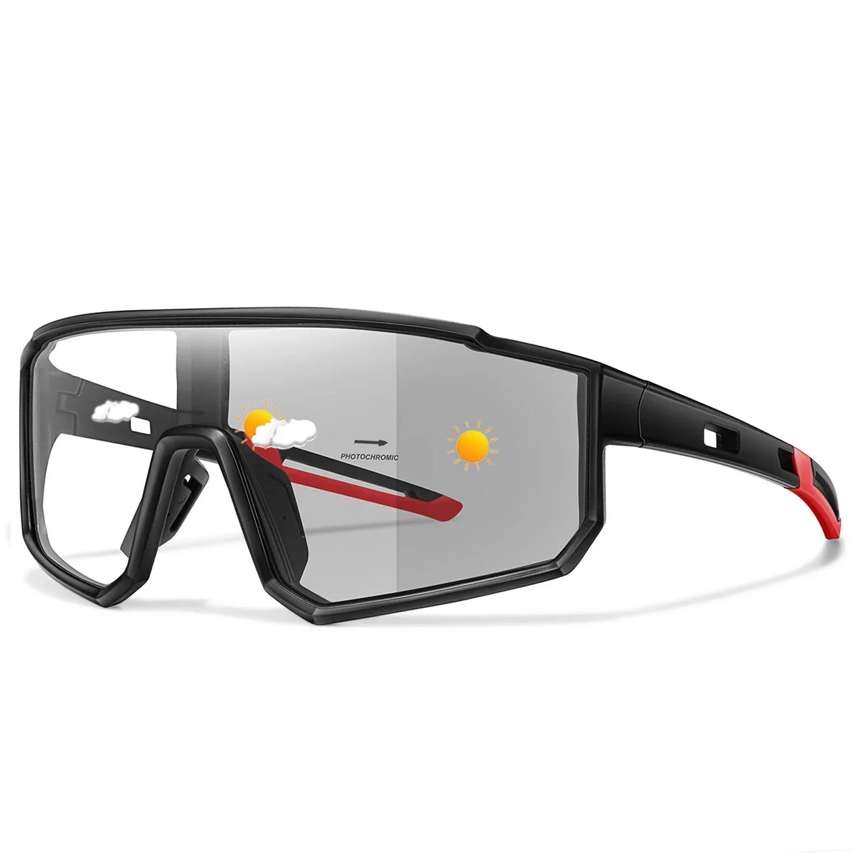 Sport Zonnebril – Zelftintende Lenzen met UV-bescherming & Lichtgewicht Frame