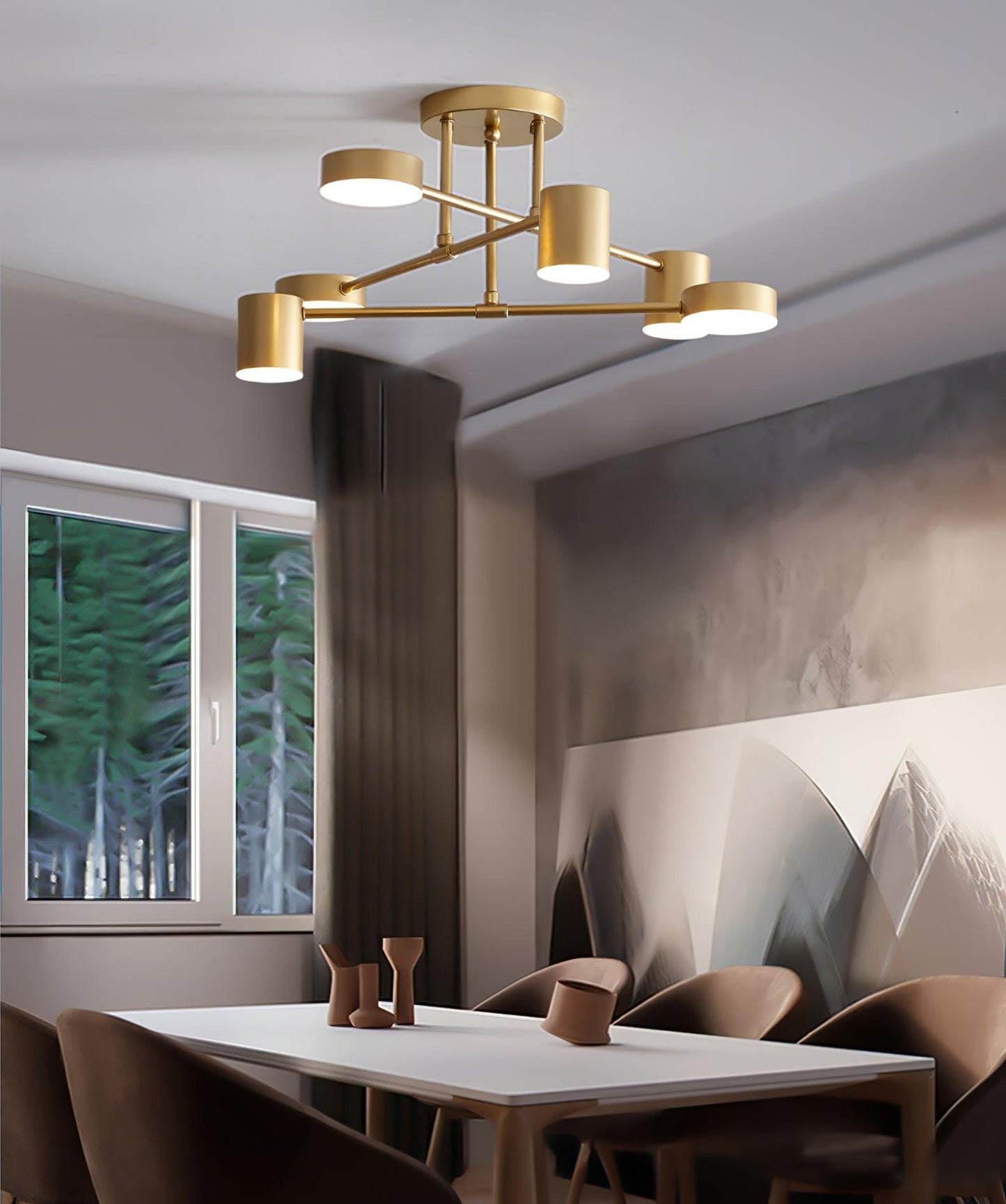 Sputnik Minimalistische Plafondlamp van Acryl