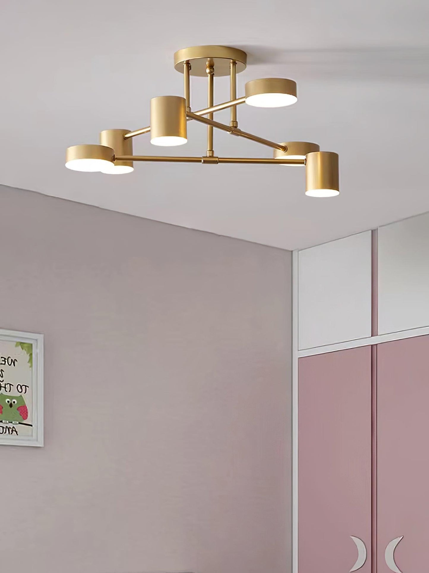 Sputnik Minimalistische Plafondlamp van Acryl