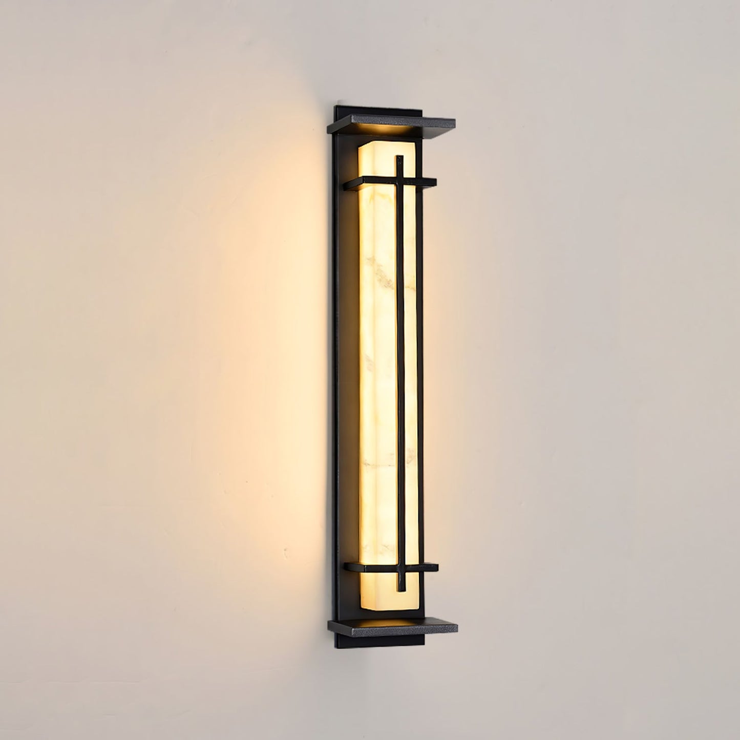 Buitenwandlamp Waterdicht LED Alabaster Stijl Buitenlamp