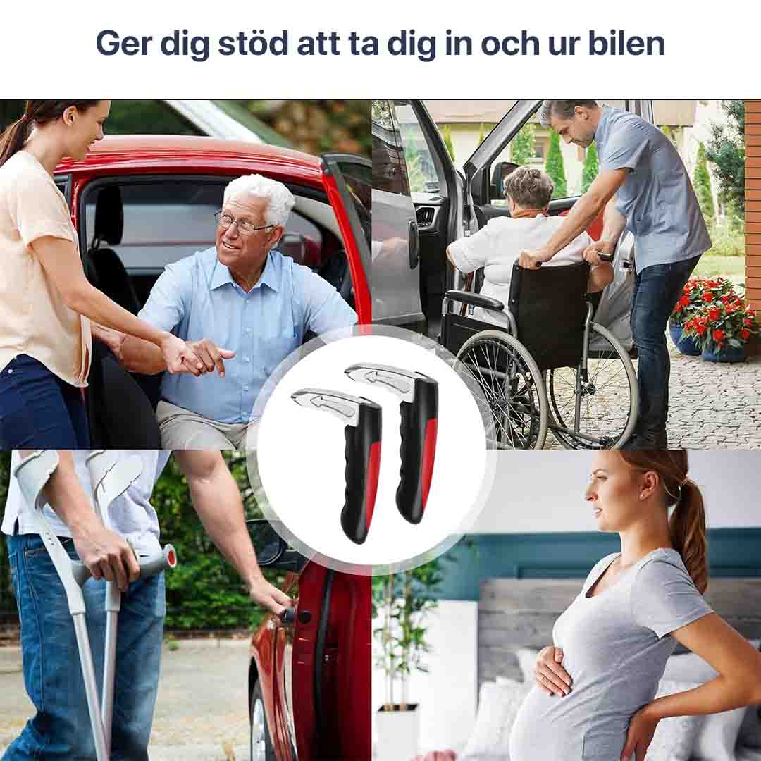 Steunhandgreep voor de auto - hulpmiddel voor ouderen en mensen met een beperking