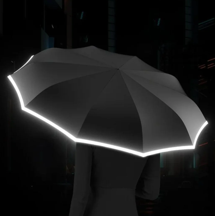 TempestShield | Stormbestendige en Reflecterende Paraplu met Automatische Opening