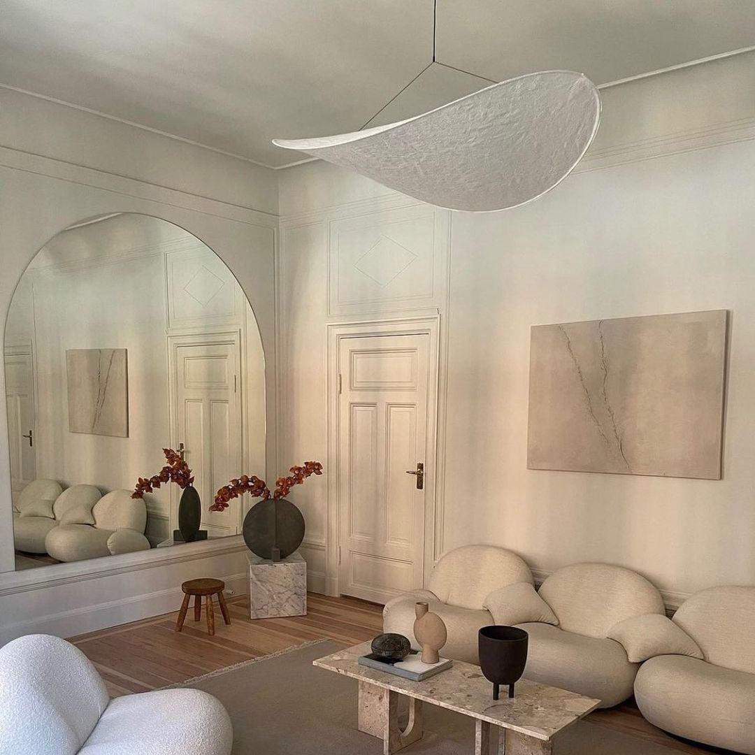 Sereca Hanglamp van Papier en Glasvezel