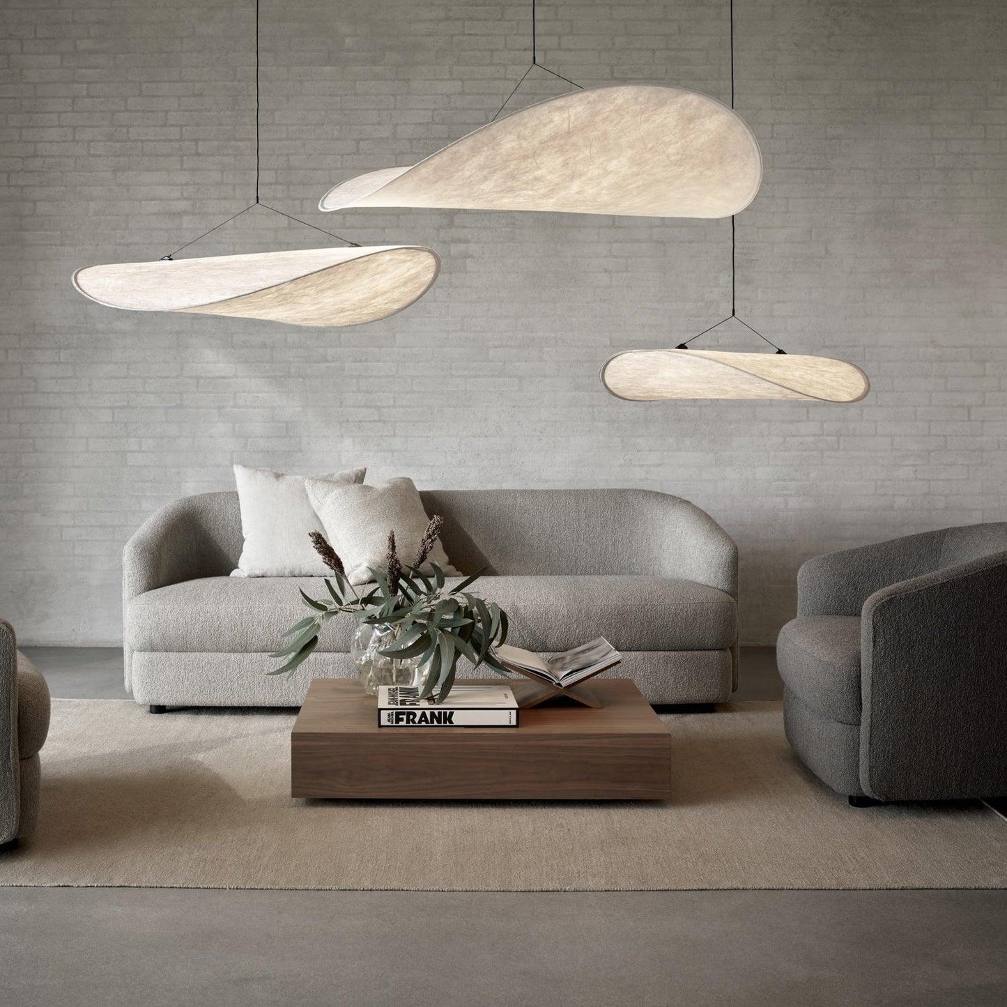 Sereca Hanglamp van Papier en Glasvezel