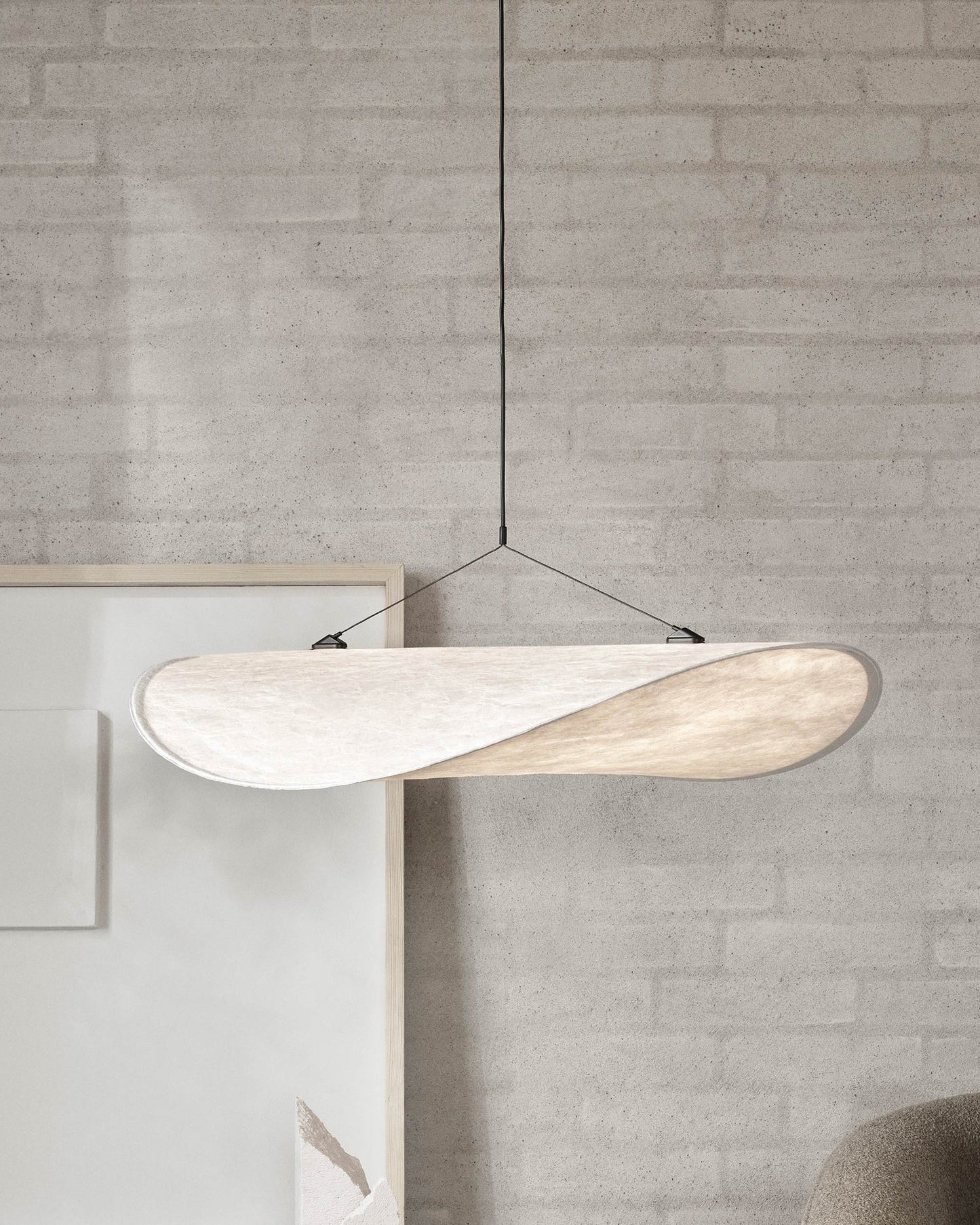 Sereca Hanglamp van Papier en Glasvezel