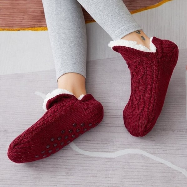 FluffySafe - Luxe Slippers met Antislip Zool