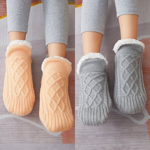 FluffySafe - Luxe Slippers met Antislip Zool