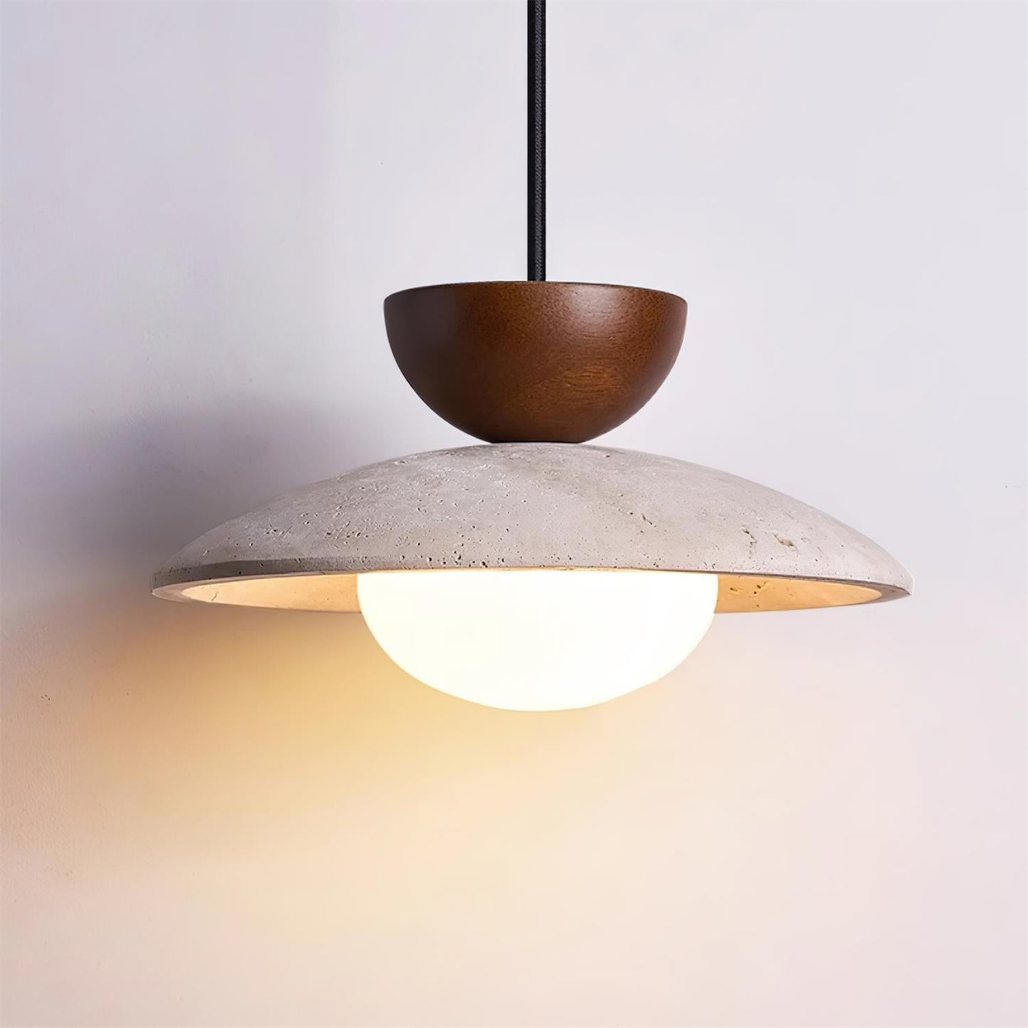 Cleo Hanglampen en Travertin