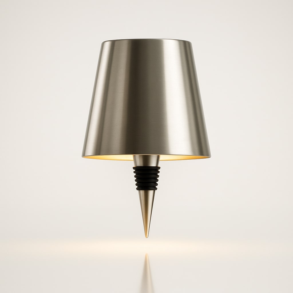 Tafellamp | Flessenlampen Opzetstuk | Draadloos dimbaar | LumiFles