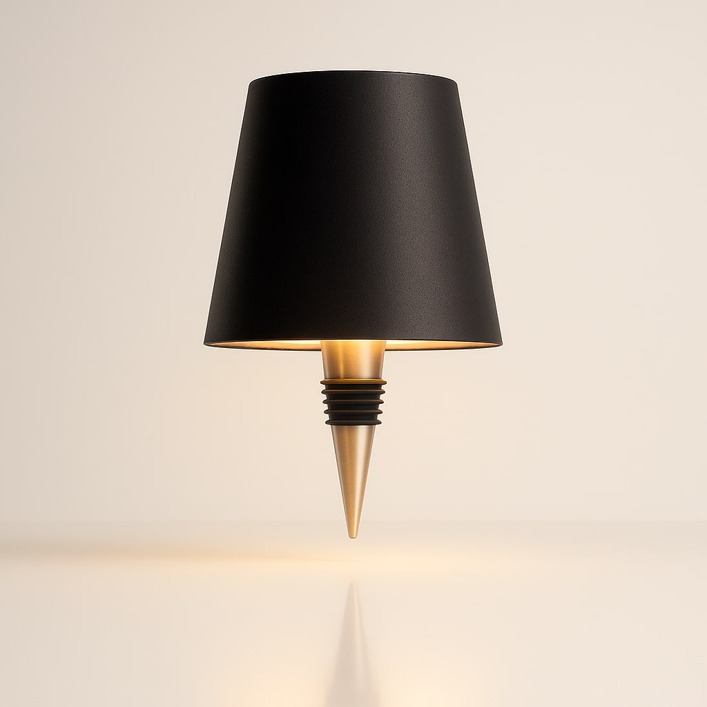 Tafellamp | Flessenlampen Opzetstuk | Draadloos dimbaar | LumiFles